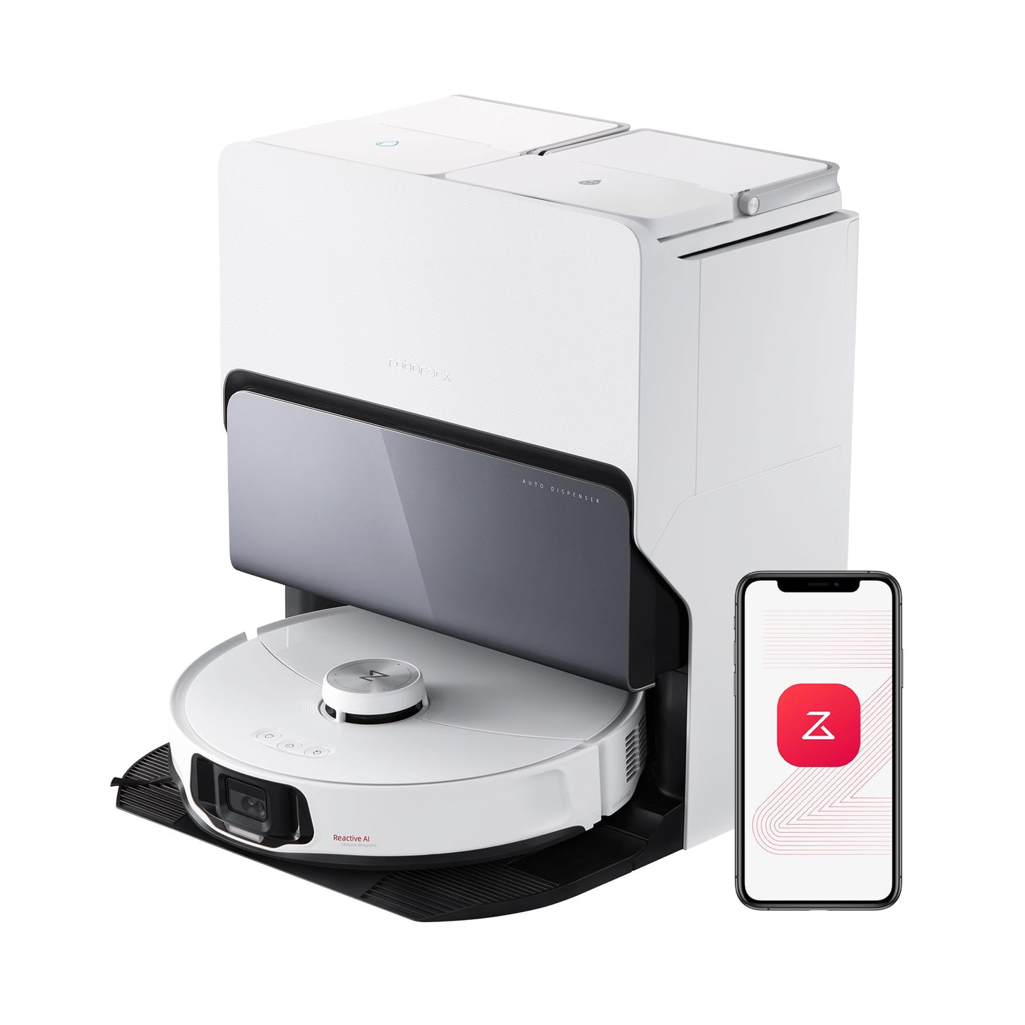 Roborock S8 Pro Ultra – Saug- & Wischroboter mit All-in-One-Station | 6000 Pa Power | Selbstentleerung & Selbstreinigung | LiDAR & 3D-Hinderniserkennung