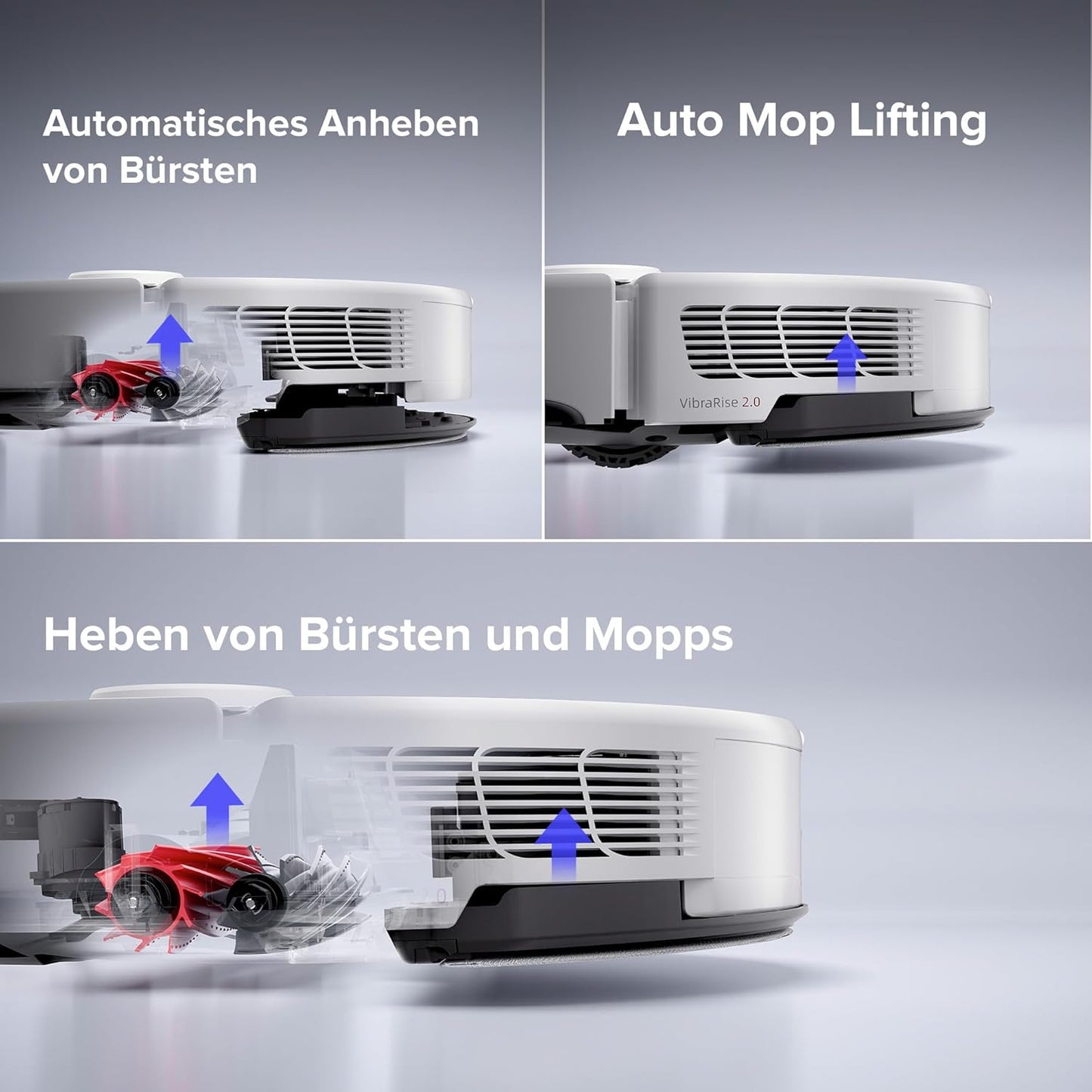Roborock S8 Pro Ultra – Saug- & Wischroboter mit All-in-One-Station | 6000 Pa Power | Selbstentleerung & Selbstreinigung | LiDAR & 3D-Hinderniserkennung
